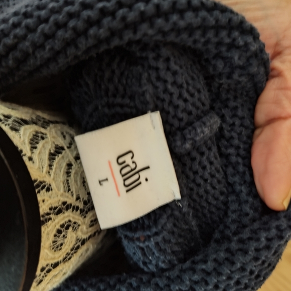 Women's cowl neck Cabi sweater - Picture 5 of 5